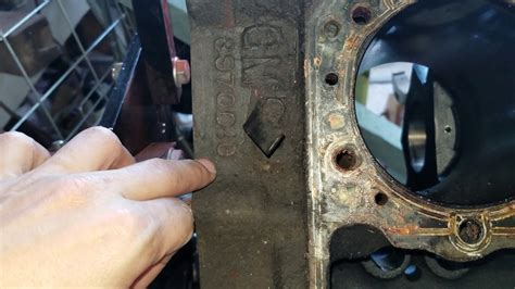 Chevy 350 Engine Serial Number Location