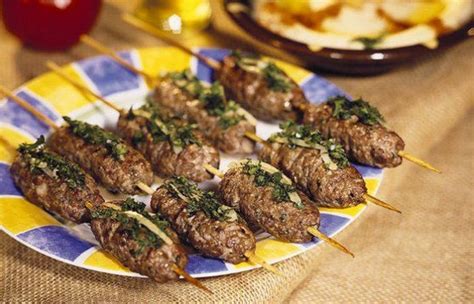 Brochettes Viande Hachée