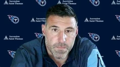 Titans Head Coach Mike Vrabel Press Conference