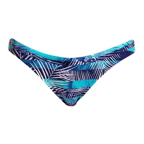 Funkita Hipster Palm Pilot Bikini Bottom Blue Swiminn