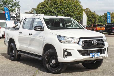 Sold Toyota Hilux Sr Hi Rider In White Used Ute Maddington Wa