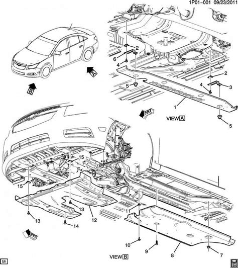 Unveiling The Intricate Structure Of The 2011 Chevy Volt An Illustrated Parts Diagram