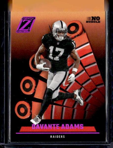 Panini Zenith No Huddle Davante Adams For Sale Online Ebay