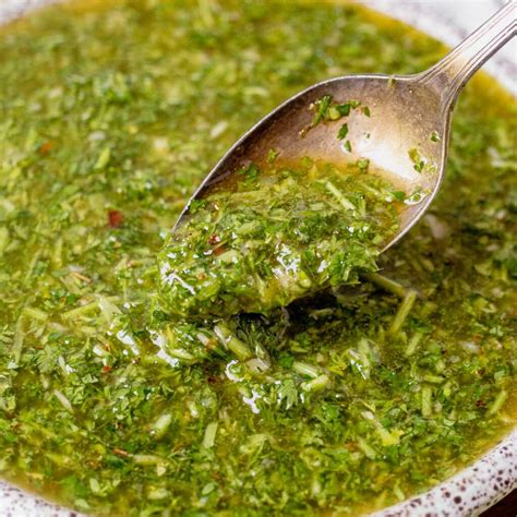 Easy Homemade Cilantro Chimichurri Sauce