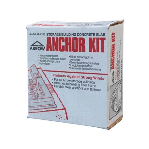 Metal Shed Anchor Kit Premier Sheds And Fencing