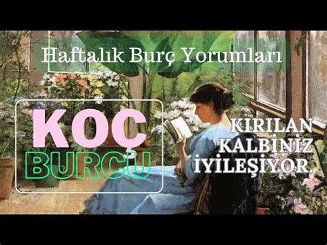 KOÇ BURCU bu hafta kırılan kalbiniz iyileşiyor YouTube