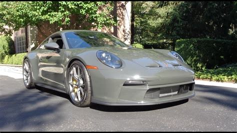 2022 Porsche 911 992 Gt3 Touring In Slate Grey And Ride On My Car Story