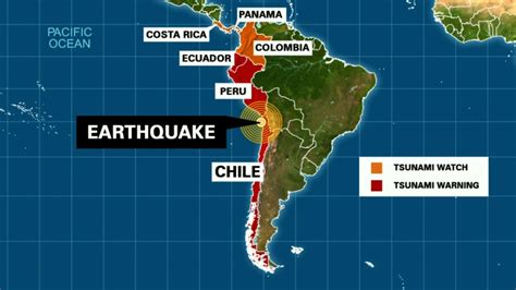 Nuevo Sismo De Magnitud 78 Sacude Chile Nueva Alerta De Tsunami Cnn