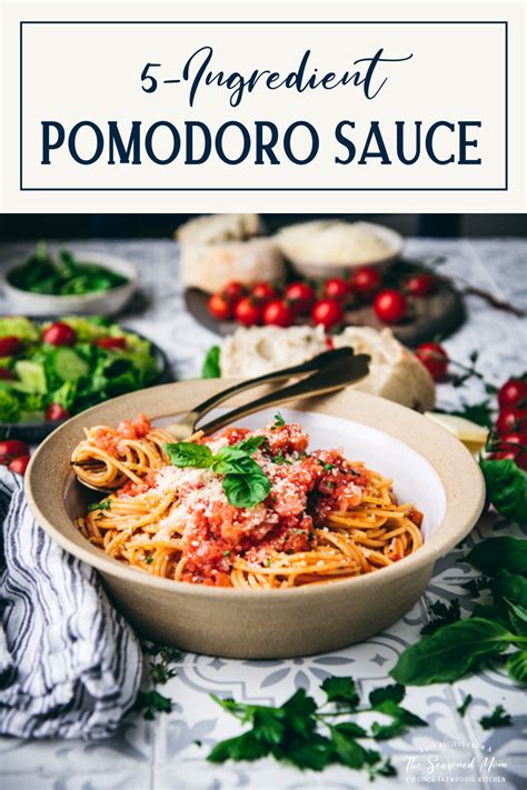 This Quick And Easy 5 Ingredient Pomodoro Sauce Is A Simple Flavorful