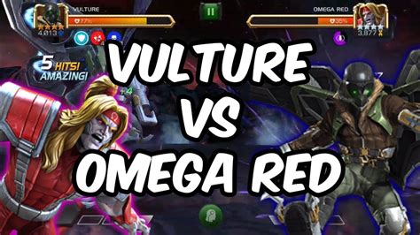 MCOC Vulture Vs Omega Red YouTube