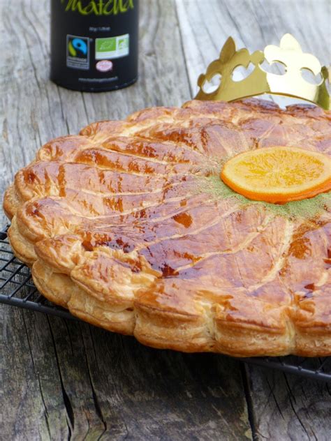 Galette Des Rois Frangipane Au Th Matcha Et Oranges Confites