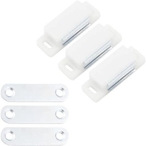 Loquets Magnetiques de Porte pour Meuble Portes Armoires 3pièces