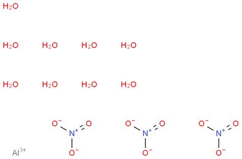 7784 27 2 九水硝酸铝 cas号7784 27 2分子式结构式MSDS熔点沸点