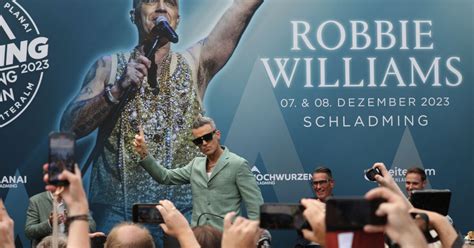 Robbie Williams Gibt Zwei Konzerte Beim Ski Opening In Schladming