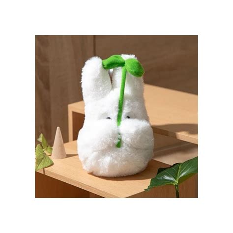 Peluche My Neighbor Totoro Nakayoshi Small Totoro With Leaf