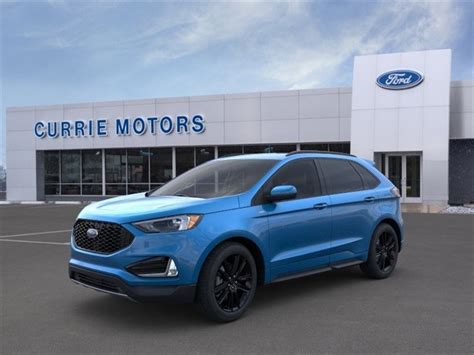 New 2024 Ford Edge St Line 4d Sport Utility In Valparaiso T13679 Currie Motors Ford Of Valpo