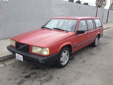 Sell Used 1990 Volvo 740 Turbo Intercooler Station Wagon Runs Great