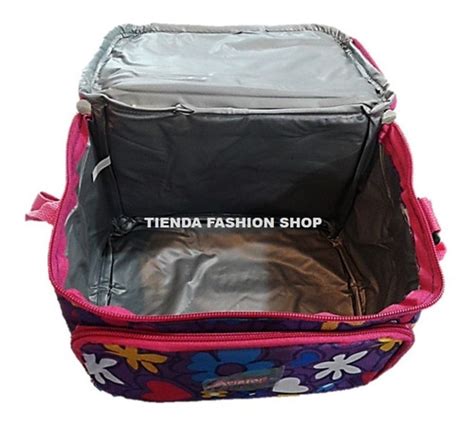 Bolso Porta Vianda Lonchera Termica Estampada Tipo Toto Mercadolibre