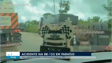 Ja Edi O To Acidente Deixa Trecho Da Br Pr Ximo A Para So