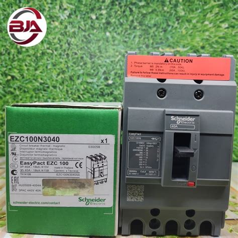 Jual Mccb Breaker Schneider Elektrik Ezc N P A Phase A