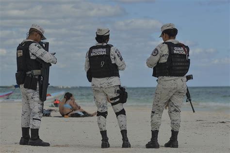 México militariza la Riviera Maya para proteger a los turistas