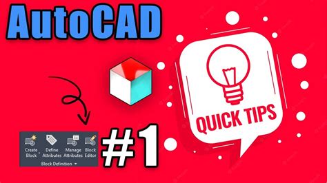 Autocad Dynamic Block Autocad Tip 1 Youtube