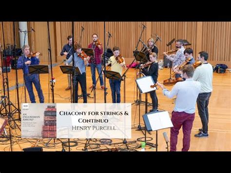 Henry Purcell Chacony For Strings Continuo In G Minor By La