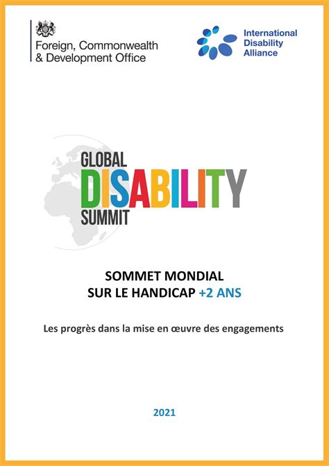 Commitments International Disability Alliance