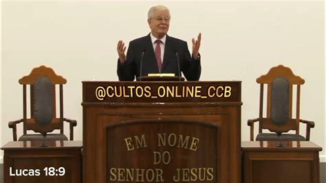 Santo Culto A Deus VÍdeo Ter 09012024 09hs Lucas Cap 18 Vers 9 Youtube