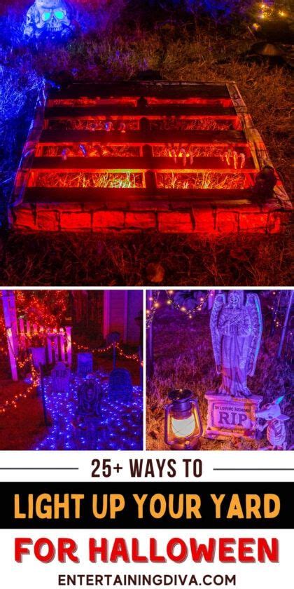 Halloween Outdoor Lighting Ideas: 25+ Spooky Ways To Light Your Yard