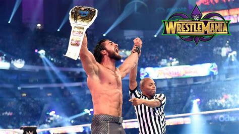 Seth Rollins Wins The Intercontinental Championship Wrestlemania 34