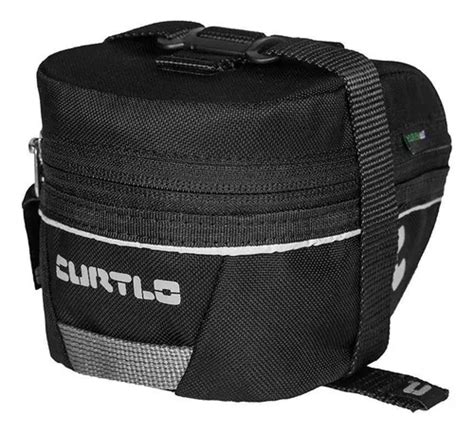 Bolsa De Selim Para Bike Curtlo Si Preta Cor Preto