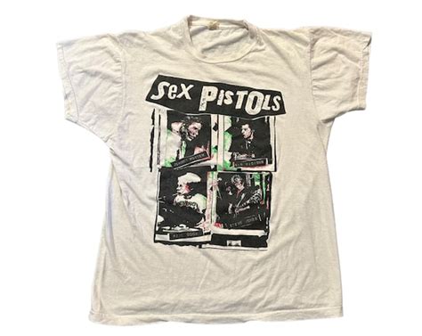 Vintage S Single Stitch SEX PISTOLS T Shirt Gem