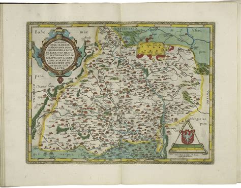 Map Of Moravia By Abraham Ortelius Picryl Public Domain Search