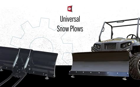 Motoalliance® 60 Inch Universal Atv Snow Plow Kit Automotive