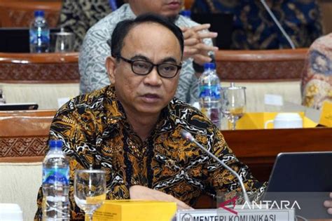 Menkominfo Pemberantasan Judol Dan Pinjol Libatkan Semua Kementerian