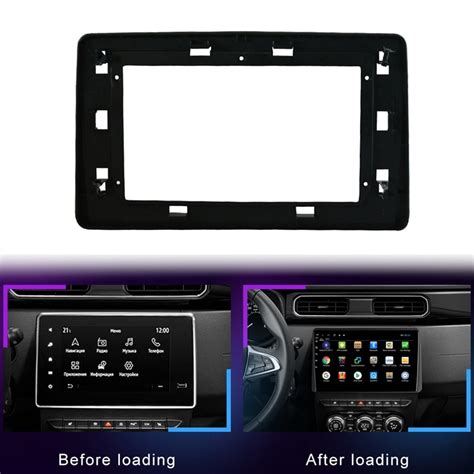 2din fascia rádio do carro para renault duster arkana dvd estéreo