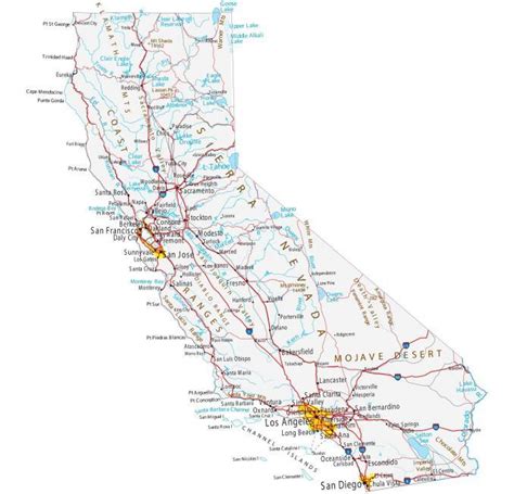 California County Map - GIS Geography