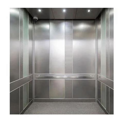 Passenger Elevators Stainless Steel 304 Elevator Cabin Capacity 4 6