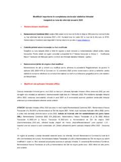 Modific Ri Importante N Completarea Declara Iei Modific Ri