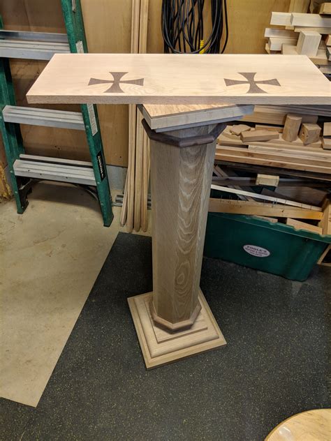 Lectern Plans Midnight Woodworking