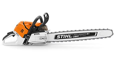 Tronçonneuse thermique Stihl MS 500 i guide rollo ES LIGHT 50 cm 3 8