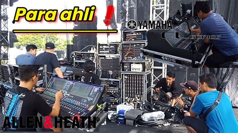 Cek Sistem Monitor Foh Lanjut Mixing Drum 2 Mixer Digital