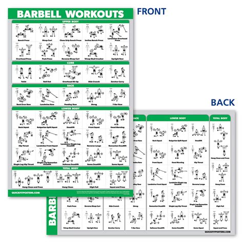 Palace Learning Pack Exercise Poster Set Dumbbell Suspension