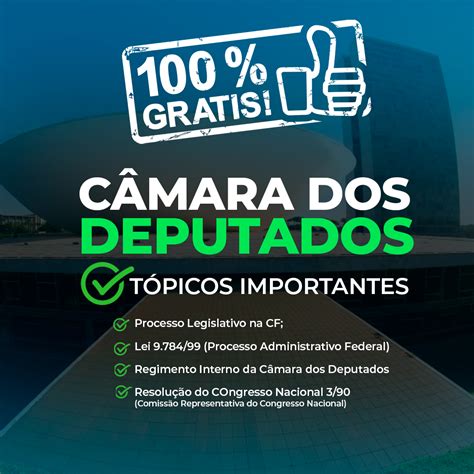 Curso Gratuito Para A C Mara Dos Deputados Ismael Noronha