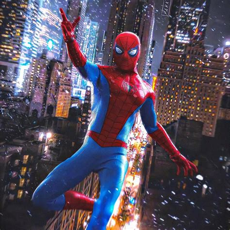 Marvel Spider Man Fan Page On Instagram Parker L This Red And Blue