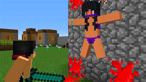 Aphmau And Aaron In Minecraft Aaron Kills Aphmau Youtube