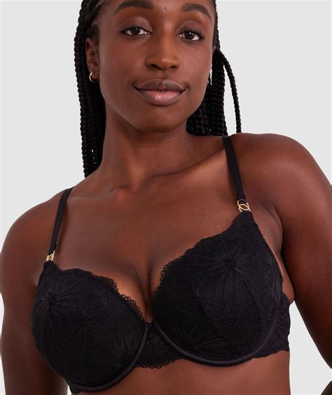 Bras N Things Tia Plunge Contour Bra Black 00754106