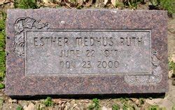 Esther M Kenner Ruth 1917 2000 Find A Grave Memorial