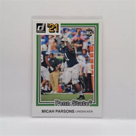 Chronicles Draft Picks Donruss Retro Micah Parsons Rc Dallas